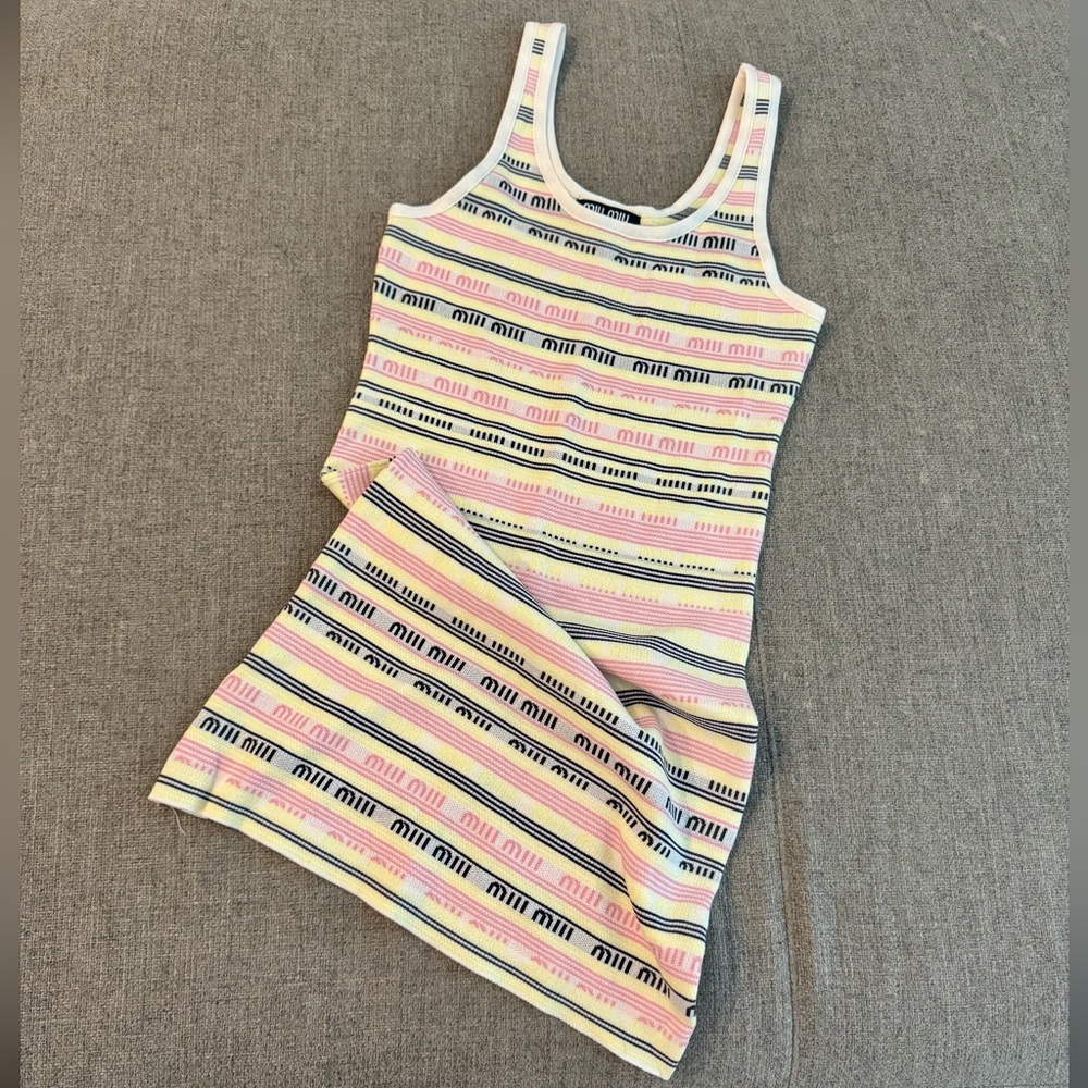 M I U 🌸 M I U Mini Dress